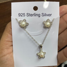 Load image into Gallery viewer, Juegos de Perla blanca - Plata 925