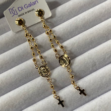 Load image into Gallery viewer, Aritos enchape de oro