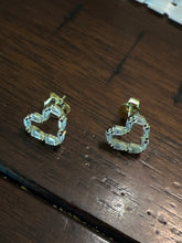 Load image into Gallery viewer, Aritos Plata 925 con baño de Oro
