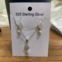 Load image into Gallery viewer, Juegos de Perla blanca - Plata 925