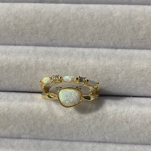 Load image into Gallery viewer, Anillos Plata con baño de Oro