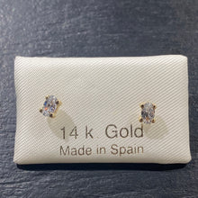 Load image into Gallery viewer, Aritos Oro 14K
