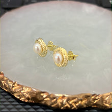 Load image into Gallery viewer, Aritos Plata 925/ Baño de Oro