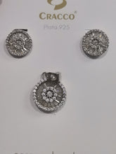 Load image into Gallery viewer, Juego aritos/Dije Plata