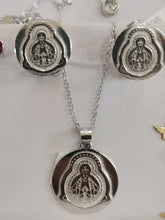 Load image into Gallery viewer, Juego Collar/Aretes (Plata) 2-12