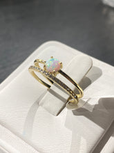 Load image into Gallery viewer, Anillo Plata con baño de oro
