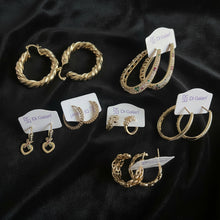 Load image into Gallery viewer, Argollas Enchape de Oro

