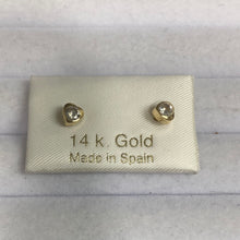 Load image into Gallery viewer, Aritos Oro 14k
