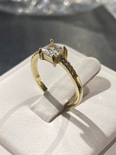 Load image into Gallery viewer, Anillo Plata con baño de oro
