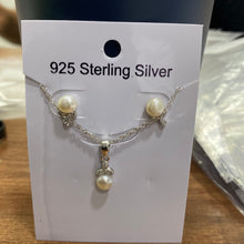 Load image into Gallery viewer, Juegos de Perla blanca - Plata 925
