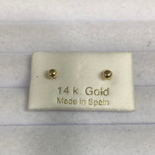 Load image into Gallery viewer, Aritos Oro 14k
