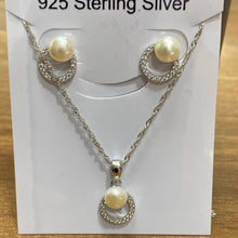 Load image into Gallery viewer, Juegos de Perla blanca - Plata 925
