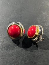 Load image into Gallery viewer, Aritos Plata / Plata con baño de Oro
