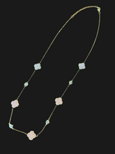 Load image into Gallery viewer, Cadena Van Cleef Plata 925 con baño de oro
