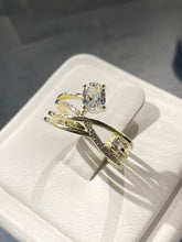 Load image into Gallery viewer, Anillo Plata con baño de oro
