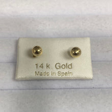 Load image into Gallery viewer, Aritos Oro 14k
