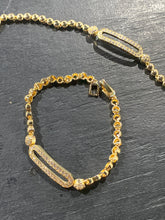 Load image into Gallery viewer, Pulsera enchape oro
