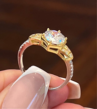 Load image into Gallery viewer, Anillo Plata con baño de Oro
