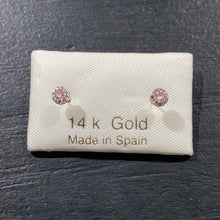 Load image into Gallery viewer, Aritos Oro 14K
