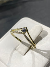 Load image into Gallery viewer, Anillo Plata con baño de oro
