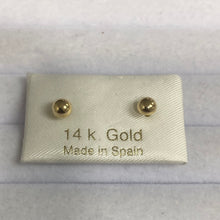 Load image into Gallery viewer, Aritos Oro 14k

