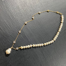 Load image into Gallery viewer, Collar / Aritos piedras barroca
