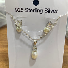 Load image into Gallery viewer, Juegos de Perla blanca - Plata 925
