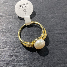 Load image into Gallery viewer, Anillos Plata con baño de Oro

