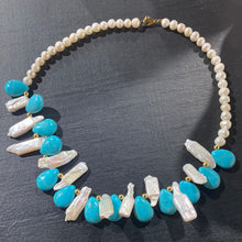 Load image into Gallery viewer, Collar de perlas blancas
