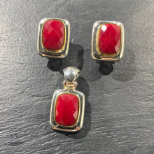 Load image into Gallery viewer, Set Aritos/Dije y anillo Plata
