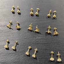 Load image into Gallery viewer, Aritos Plata 925 (pequeños)
