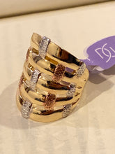Load image into Gallery viewer, Anillo enchape de oro
