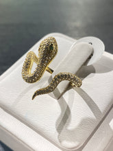 Load image into Gallery viewer, Anillo Plata con baño de oro
