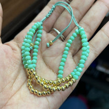 Load image into Gallery viewer, Pulseras de cristal y Perlas

