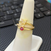 Load image into Gallery viewer, Anillos Plata 925 baño Oro
