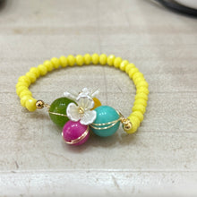 Load image into Gallery viewer, Aritos - Pulsera enchape con piedra
