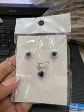 Load image into Gallery viewer, Juego Aritos/Cadena - Plata 925
