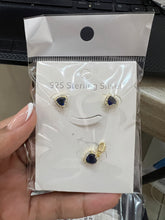 Load image into Gallery viewer, Juego Aritos/Cadena - Plata 925
