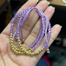 Load image into Gallery viewer, Pulseras de cristal y Perlas
