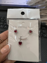 Load image into Gallery viewer, Juego Aritos/Cadena - Plata 925

