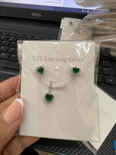 Load image into Gallery viewer, Juego Aritos/Cadena - Plata 925
