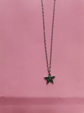 Load image into Gallery viewer, Juego Plata Aretes/Collar
