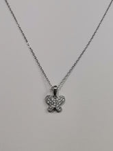 Load image into Gallery viewer, Juego Plata Aretes/Collar
