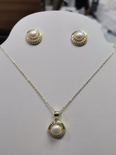 Load image into Gallery viewer, Juego Collar/Aretes (Baño) 02-12
