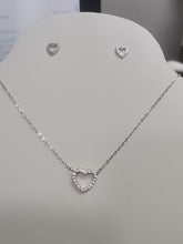 Load image into Gallery viewer, Juego Collar/Aretes (Plata) 2-12
