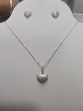 Load image into Gallery viewer, Juego Collar/Aretes (Plata) 2-12
