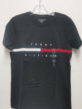 Load image into Gallery viewer, Camisa Dama TH franja con Logo

