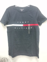 Load image into Gallery viewer, Camisa Dama TH franja con Logo
