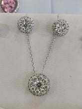 Load image into Gallery viewer, Juego Collar/Aretes (Plata) 2-12
