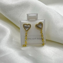 Load image into Gallery viewer, Aritos Plata con Baño
